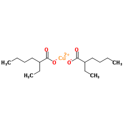 Copper bis(2-ethylhexanoate) Structure