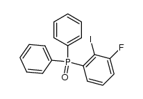 (3-fluoro-2-iodophenyl)diphenylphosphine oxide Structure