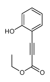 (2-HYDROXY-PHENYL)-PROPYNOIC ACID ETHYL ESTER Structure