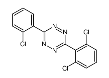 3-(2-chlorophenyl)-6-(2,6-dichlorophenyl)-1,2,4,5-tetrazine结构式