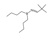 {(n-C4H9)2BNCH-t-C4H9}n Structure