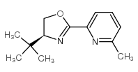 2-[(4S)-4-(1,1-二甲基乙基)-4,5-二氢-2-唑啉基]-6-甲基吡啶图片