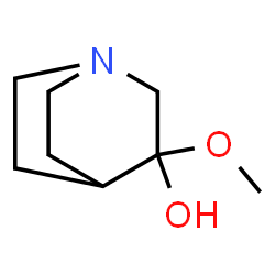 1-Azabicyclo[2.2.2]octan-3-ol,3-methoxy-(9CI)结构式