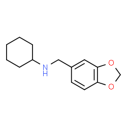 N-(2H-1,3-benzodioxol-5-ylmethyl)cyclohexanamine picture