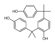 2,4-bis[1-(4-hydroxyphenyl)isopropyl]phenol结构式