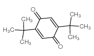 2,5-Di-tert-butyl-1,4-benzoquinone Structure