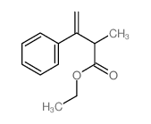 Benzenepropanoic acid, a-methyl-b-methylene-, ethyl ester结构式