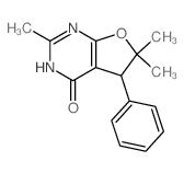 Furo[2,3-d]pyrimidin-4(3H)-one,5,6-dihydro-2,6,6-trimethyl-5-phenyl- picture