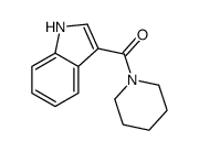 1H-indol-3-yl(piperidin-1-yl)methanone Structure