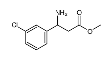 Methyl b-amino-3-chloro-benzenepropanoate HCl Structure