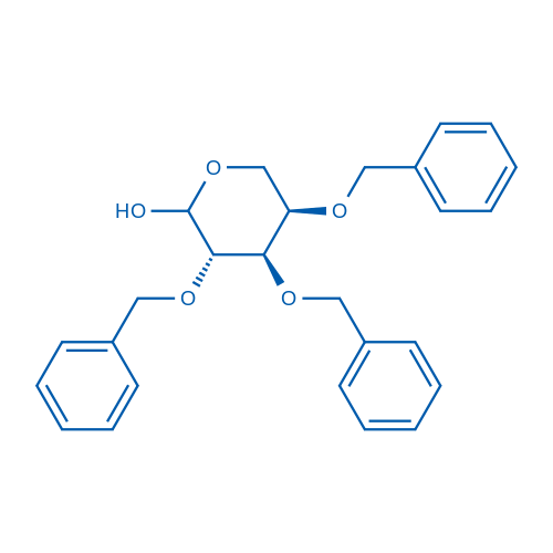 (3S,4R,5R)-3,4,5-Tris(benzyloxy)tetrahydro-2H-pyran-2-ol picture