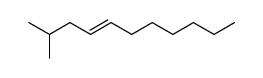 (E)-2-Methyl-4-undecene Structure