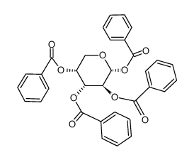 a-D-Arabinopyranose, tetrabenzoate(9CI) picture