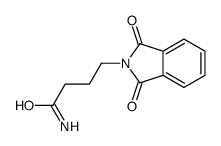 4-(1,3-dioxoisoindol-2-yl)butanamide Structure