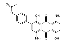 p-[[4,8-diamino-1,5-dihydroxy-9,10-dioxo-9,10-dihydro-2-anthryl]oxy]phenyl acetate picture