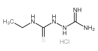 1-乙基-3-胍基硫脲盐酸盐结构式