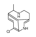 3,4,5,6-Tetrahydro-9-chloro-6-methyl-1H-azepino[5,4,3-cd]indole structure