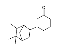 3-(5,5,6-trimethylbicyclo[2.2.1]hept-2-yl)cyclohexan-1-one结构式