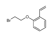 1-(2-bromoethoxy)-2-vinylbenzene Structure