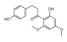 1-(2-hydroxy-4,6-dimethoxyphenyl)-3-(4-hydroxyphenyl)propan-1-one Structure