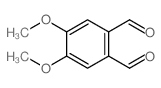 1,2-Benzenedicarboxaldehyde,4,5-dimethoxy- Structure