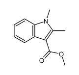 methyl 1,2-dimethylindole-3-carboxylate Structure