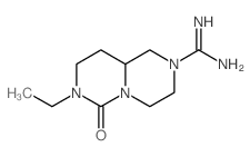 2H-Pyrazino[1,2-c]pyrimidine-2-carboximidamide,7-ethyloctahydro-6-oxo-结构式