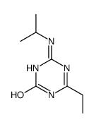 2-ethyl-6-(propan-2-ylamino)-1H-1,3,5-triazin-4-one Structure