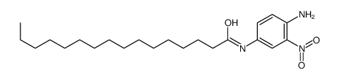 N-(4-amino-3-nitrophenyl)hexadecanamide Structure