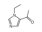 1-(3-ETHYL-3H-IMIDAZOL-4-YL)-ETHANONE结构式