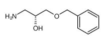 (2R)-1-amino-3-(benzyloxy)propan-2-ol结构式