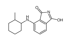 4-[(2-methylcyclohexyl)amino]isoindole-1,3-dione结构式