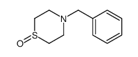 4-benzyl-1,4-thiazinane 1-oxide Structure