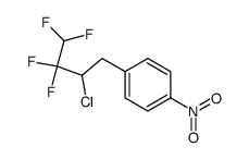 1-(2-chloro-3,3,4,4-tetrafluorobutyl)-4-nitrobenzene Structure