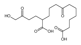 2-(4-hydroxy-3-oxobutyl)-6-oxododecanedioic acid结构式