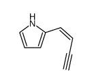 cis-1-(α-pyrryl)but-1-ene-3-yne Structure