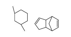 4,7-Methano-1H-indene,3a,4,7,7a-tetrahydro-,polymer with rel-(1R,3R)-1,3-dimethylcyclohexane Structure