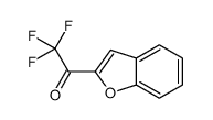 ETHANONE, 1-(2-BENZOFURANYL)-2,2,2-TRIFLUORO- Structure