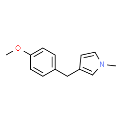 1H-Pyrrole,3-[(4-methoxyphenyl)methyl]-1-methyl-(9CI) Structure