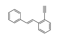 (E)-1-ethynyl-2-styrylbenzene结构式