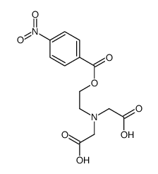 2-[carboxymethyl-[2-(4-nitrobenzoyl)oxyethyl]amino]acetic acid结构式