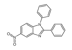 5-nitro-1,2-diphenyl-1H-benzimidazole Structure