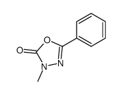 3-methyl-5-phenyl-1,3,4-oxadiazol-2-one结构式