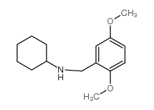 N-(2,5-二甲氧基苄基)环己胺结构式