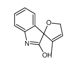 3-METHYL-SPIRO[FURAN-2(5H),3'-[3H]INDOL]-2'(1'H)-ONE Structure