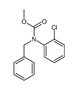 methyl N-benzyl-N-(2-chlorophenyl)carbamate结构式