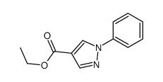 Ethyl 1-phenyl-1H-pyrazole-4-carboxylate Structure