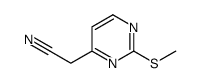 (2-(methylthio)pyrimidin-4-yl)acetonitrile图片