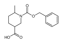 1-(Benzyloxycarbonyl)-6-Methylpiperidine-3-Carboxylic Acid structure