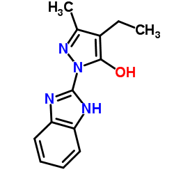 1-(1H-Benzimidazol-2-yl)-4-ethyl-3-methyl-1H-pyrazol-5-ol图片